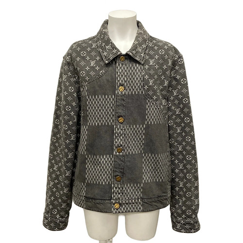 Giacca denim monogramma - , louis
